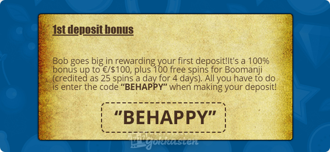 Ga na of je een bonus code nodig hebt om de casino bonus te ontvangen